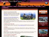 Website designed for Motorcycle Tours South Africa