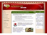 Website designed for Rising Star Performing Arts Academy